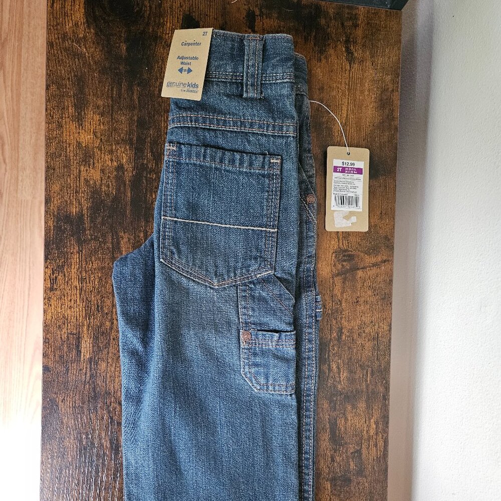 Genuine Kids from OshKosh Carpenter Jeans – Size 2T (New with Tags)